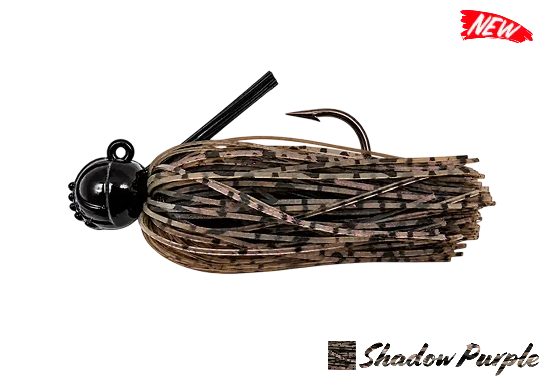 FOOTBALL JIG AGR BAITS 1/2OZ SHADOW PURPLE