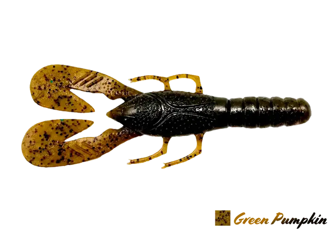 LETHAL CRAW AGR BAITS GREEN PUMPKIN