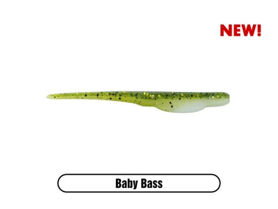 SCENTED WHIPLASH SHAD 3,5" XZONE BABY BASS