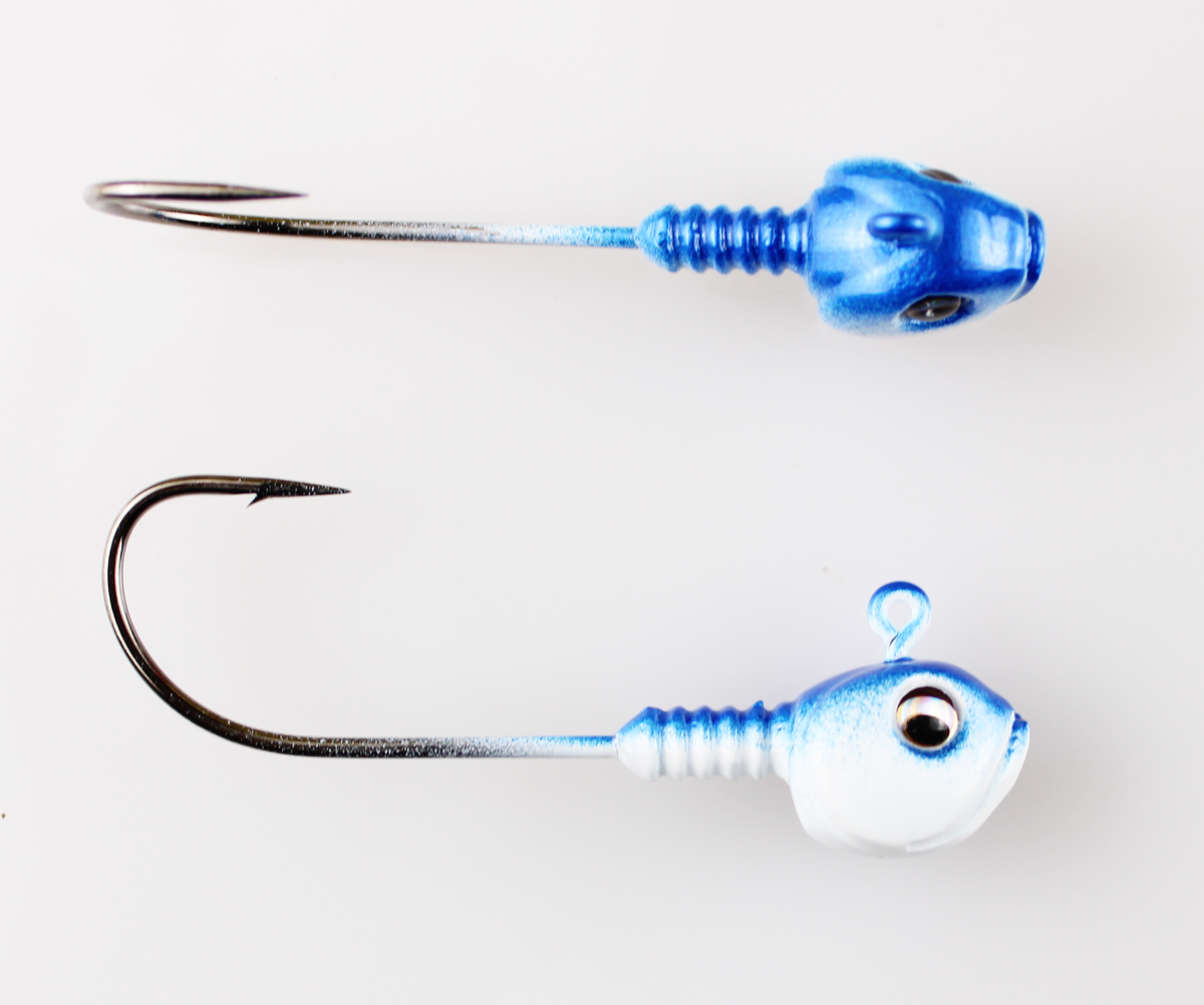 GUPPY JIG N1/0 BAITSFISHING 1-4OZ BLUE SHAD