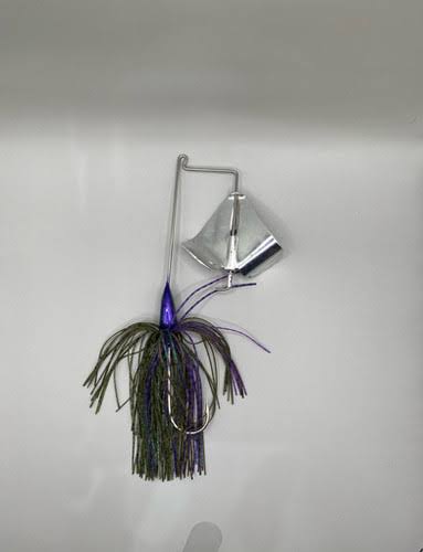BUZZER BAITS CHROME BAITSFISHING 1/2OZ JUNEBUG