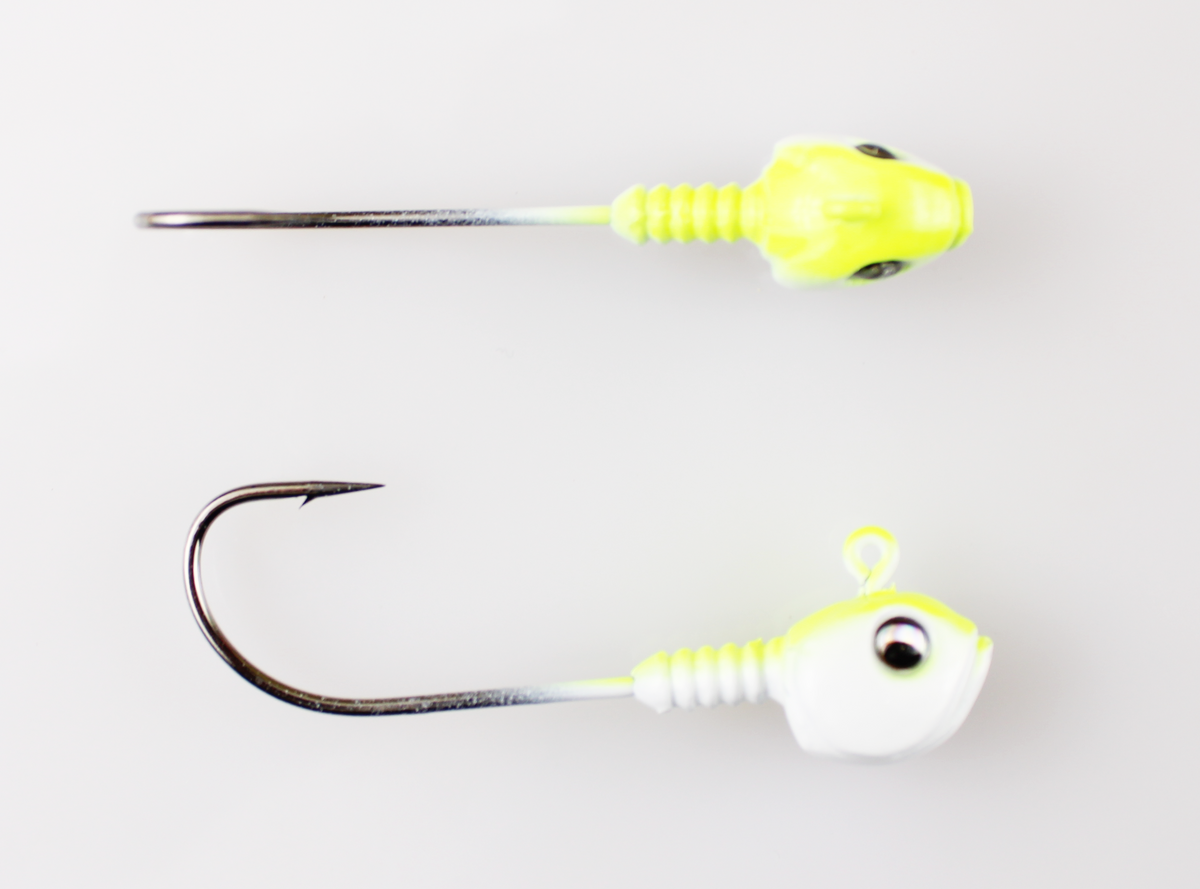 GUPPY JIG N1/0 BAITSFISHING 1-4OZ WHITE CHART