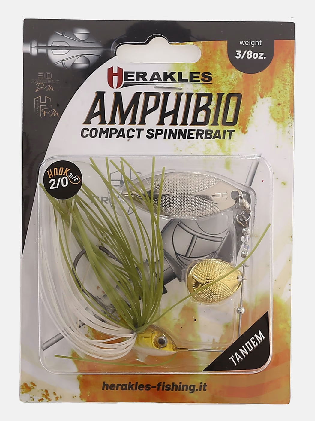 SPINNERBAIT AMPHIBIO HERAKLES 3/8 AYU