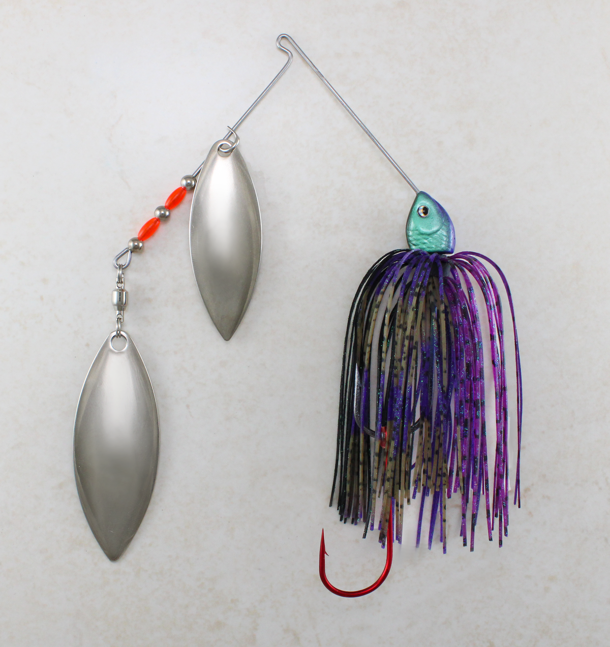 SPINNERBAIT CHROME 1/2OZ BAITSFISHING CHARTREUSE