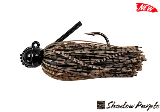 FOOTBALL JIG AGR BAITS 1/2OZ SHADOW PURPLE
