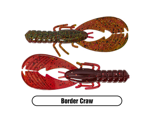 MUSCLE BACK FINESSE 3,25" XZONE BORDER CRAW