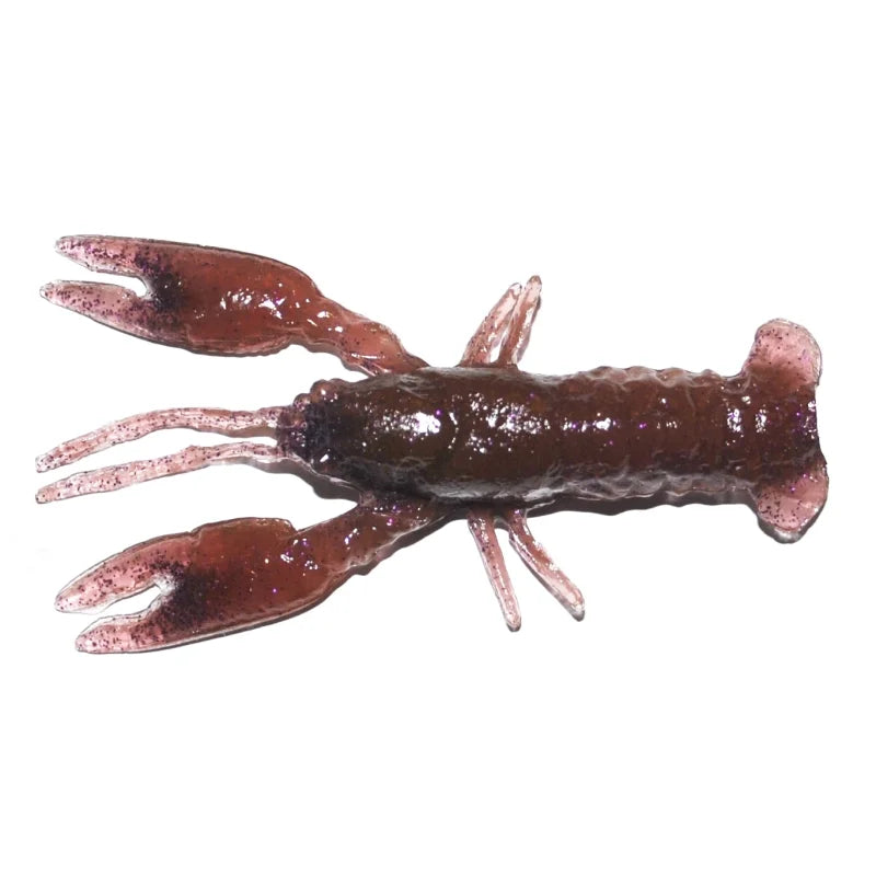 VERO CRAW CINNAMON PURPLE LONGASBAITS