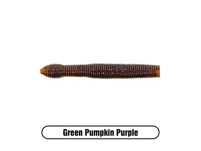 NED ZONE 3" XZONE GREEN PUMPKIN PURPLE