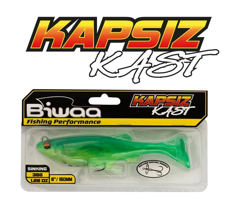 KAPSIZ KAST 6" BIWAA LIMETREUSE