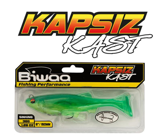 KAPSIZ KAST 6" BIWAA LIMETREUSE