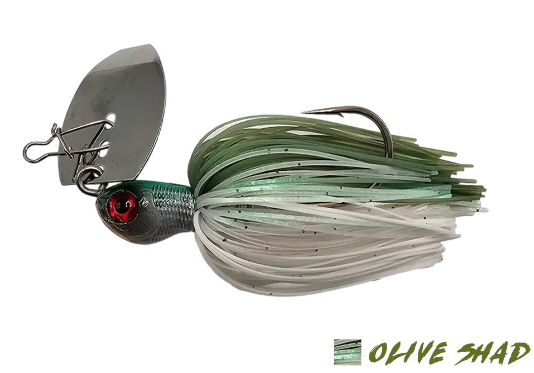 CHATTERBAIT GOLIAT 1/2OZ AGR BAITS OLIVE SHAD