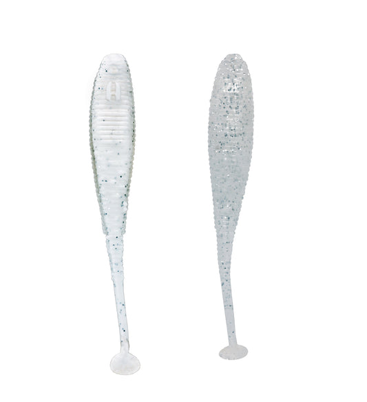 TINY TAIL SHAD 3,5" WHITE IMPACT HERAKLES