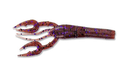 FAT BABY CRAW CINNAMON BLACK PURPLE FLK GARY YAMAMOTO