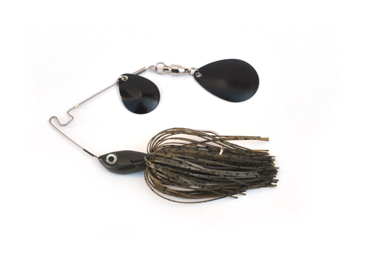 SPINNERBAIT RX MINI DC LONGASBAITS GREEN PUMPKIN