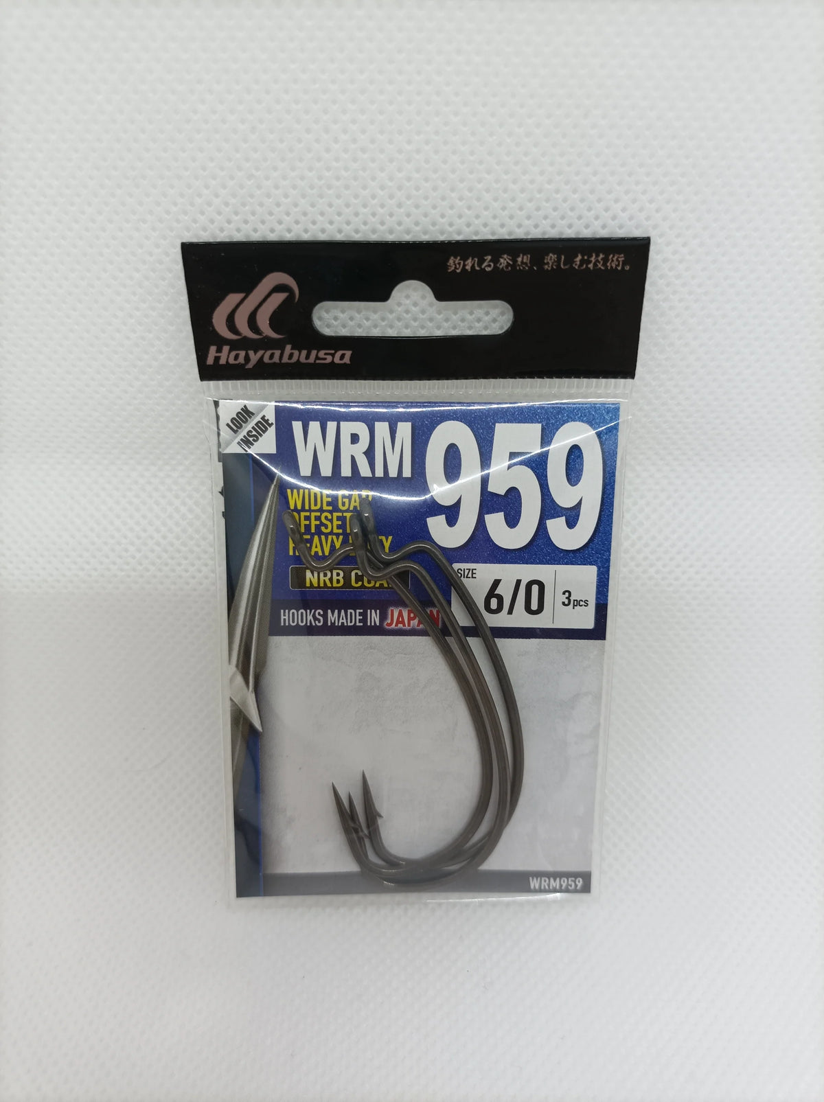 ANZUELO HAYABUSA WRM 6/0