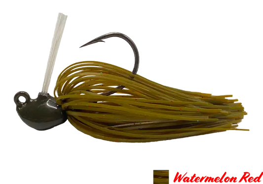 JIG FINESSE AGR BAITS 1/4OZ WATERMELON RED