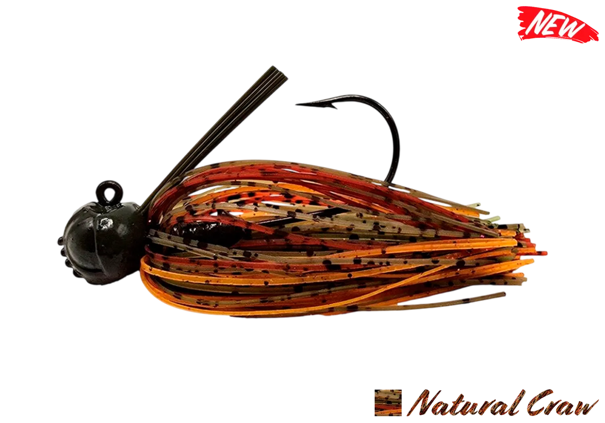 FOOTBALL JIG AGR BAITS 1/2OZ NATURAL CRAW