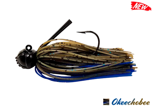 FOOTBALL JIG AGR BAITS 1/2OZ OKEECHOBEE