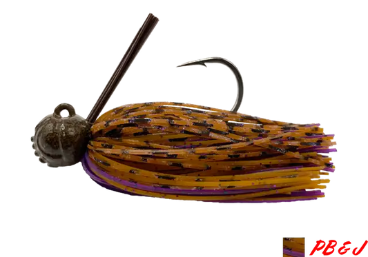 FOOTBALL JIG AGR BAITS 1/2OZ PBJ