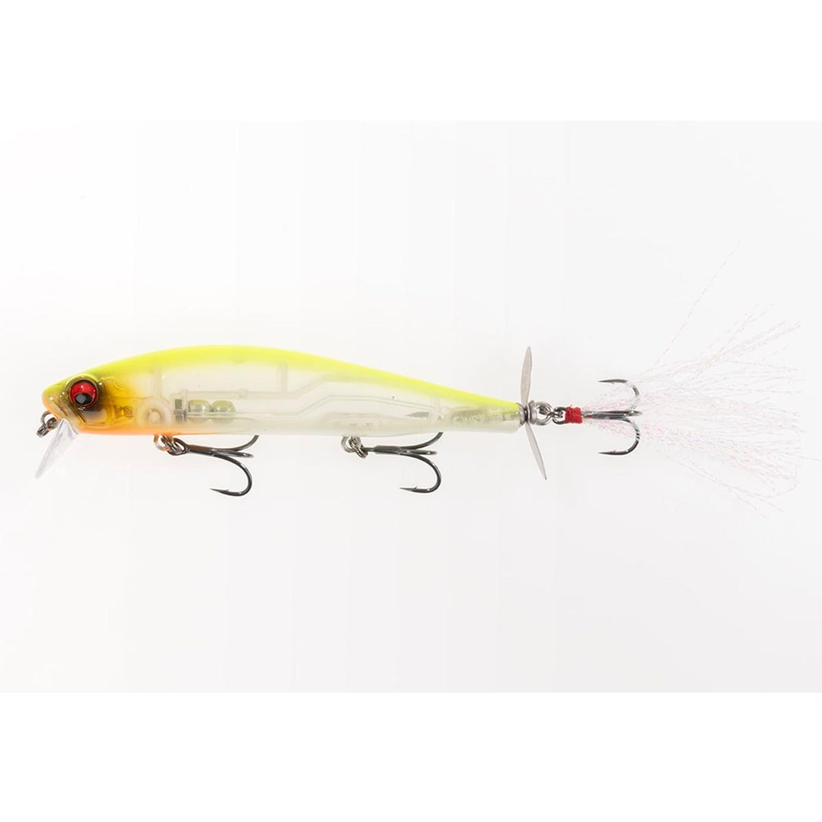 HART PROPELLER MINNOW 104F CHARTREUSE