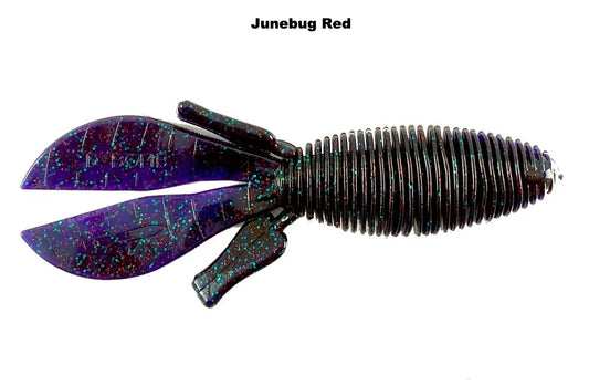 D BOMB MISSILE BAITS JUNEBUG RED