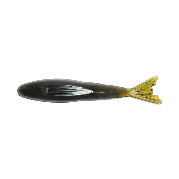 ALEVIN TRAILER 4" GREEN PUMPKIN LONGASBAITS