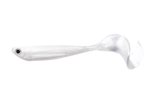 R SHAD 160 MEGA CURLY PEARL WHITE ROSHI
