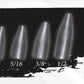 PLOMO WORM WEIGHT 1/2OZ 9PCS