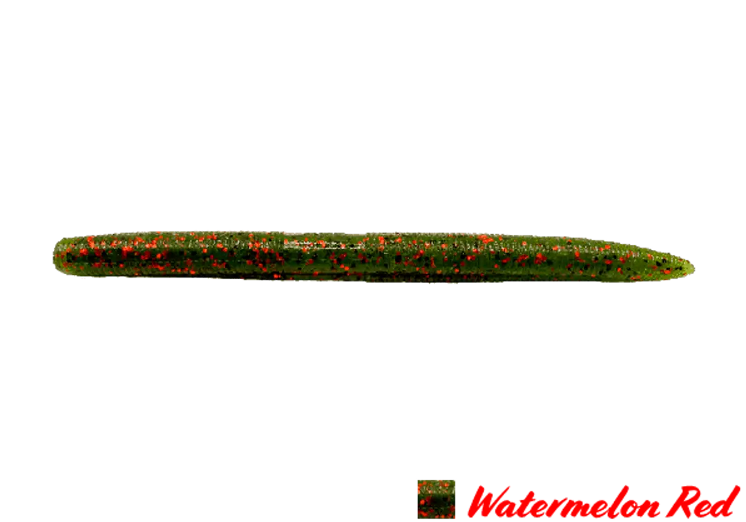 STILL WORM AGR BAITS 4" WATERMELON RED
