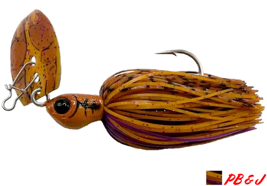 CHATTERBAIT GOLIAT 1/2OZ AGR BAITS PB&J