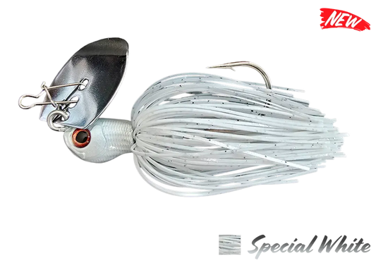 CHATTERBAIT GOLIAT 1/2OZ AGR BAITS SPECIAL WHITE