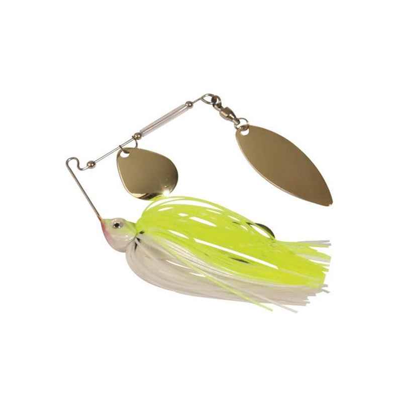 SPINNERBAIT SB DUSTER 1/2OZ  HART CHARTEUSE WHITE