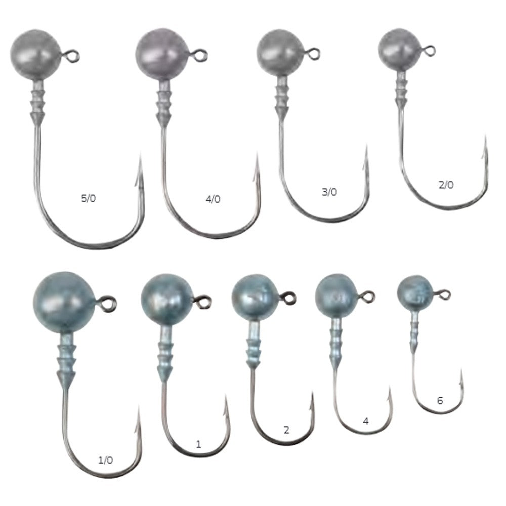 ROUNDED JIG HEAD 3,5GR HART N6