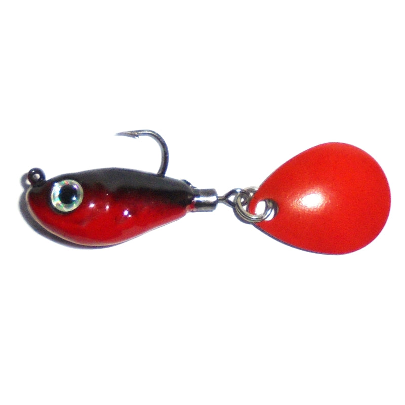 LB TAIL SPIN 1/2OZ RED CRAW