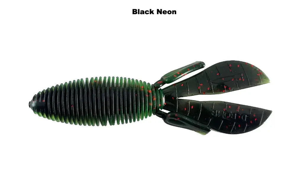 D BOMB MISSILE BAITS BLACK NEON