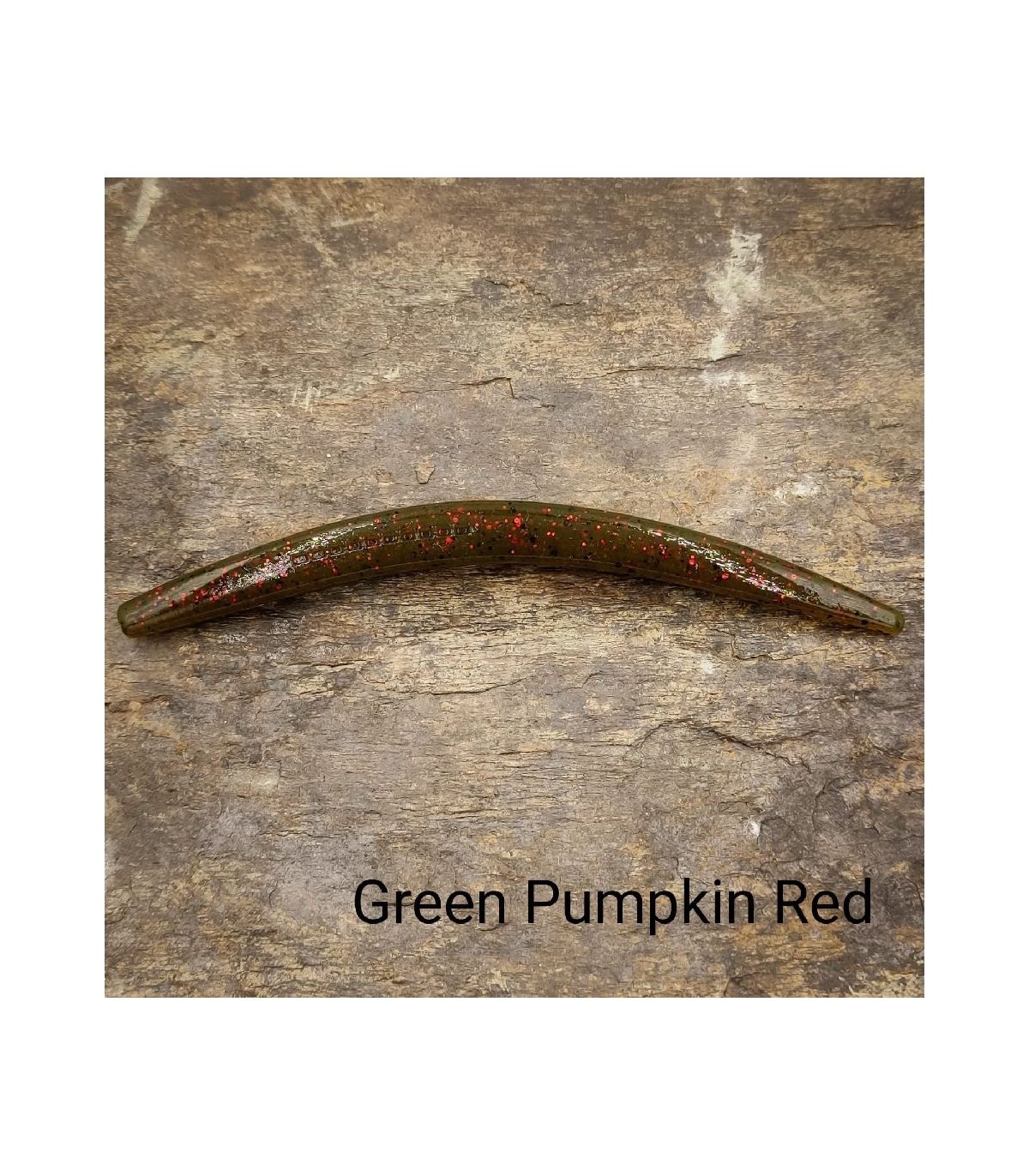 MULTISTICK 5" WALOBAITS GREEN PUMPKIN RED