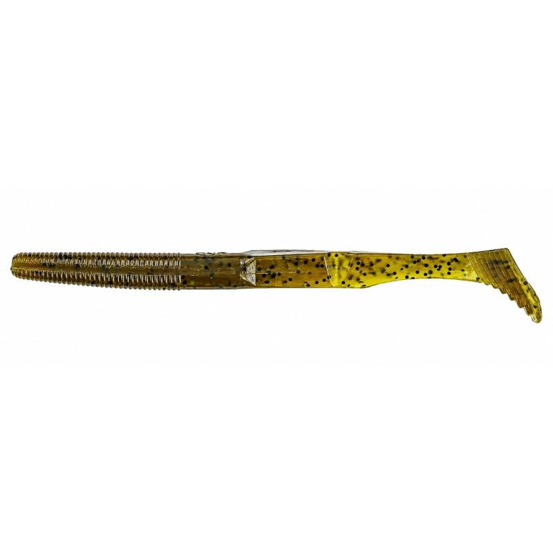 SWIMSENKO 4" GREEN PUMPKIN BLACK FLAKE GARY YAMAMOTO