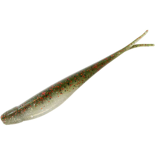 SCENTED JERK SHAD 4" RED BONE ZMAN